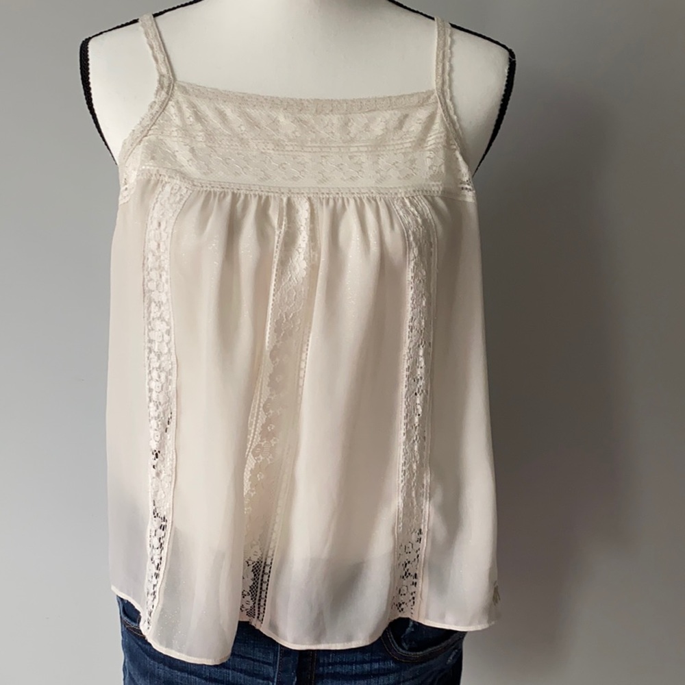 Lace Camisole Tan